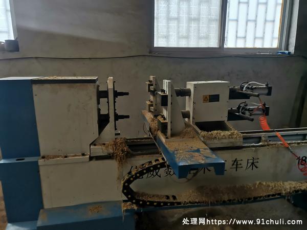 

双轴四刀数控车床，实价11500，2019年出