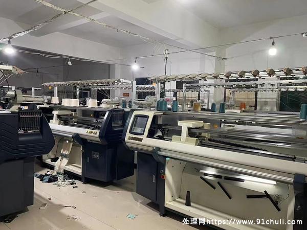 

中原7针双系统电脑横机12台双摇床高速机保养漂亮