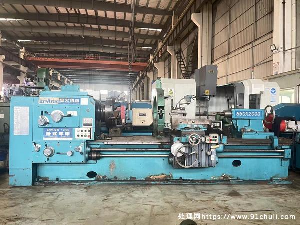 

天水星火6185/2米车床，新到精，附件齐全！