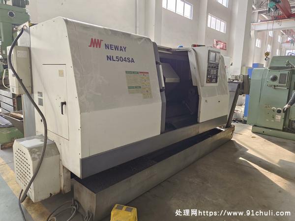 

纽威NL504SA发那科12寸卡盘加工1000