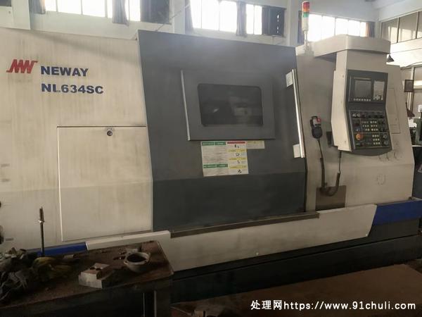 

纽威634数控车床加工直径630长度1000安装便捷