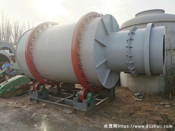 

江科重工三筒烘干机15-20吨低价处理