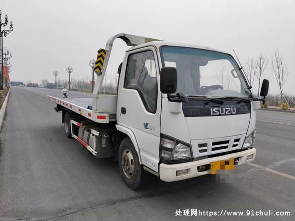 

13年五十铃清障车，车况好，四平