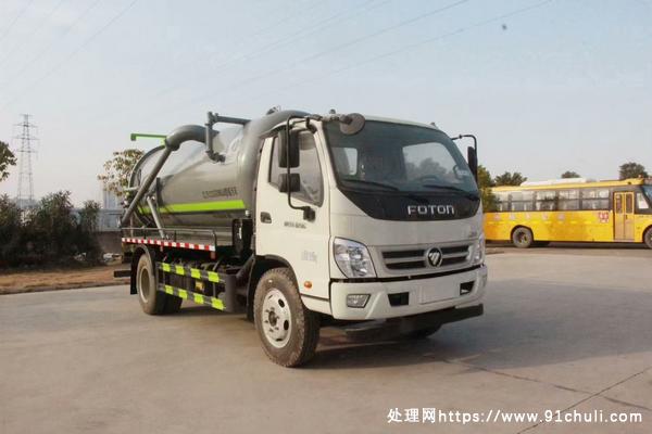

150马力 3800轴距 6档吸污车