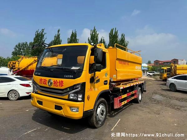 

21年东风多利卡清洗吸污车，1万公里