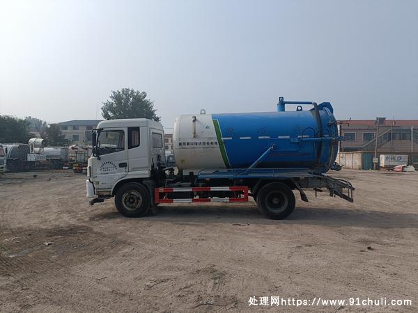 转让个人二手东风专底12立方吸污车
