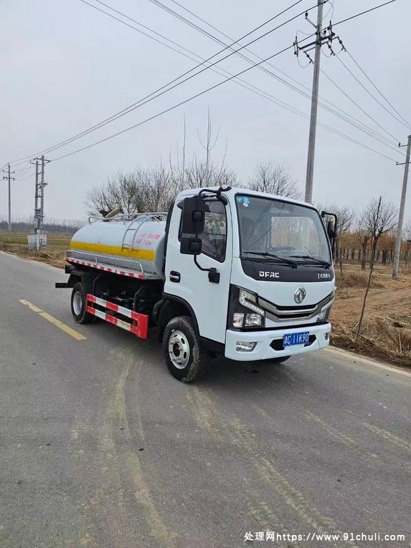 

蓝牌国六5方吸粪车，21年，SK-9，全柴，随时过户