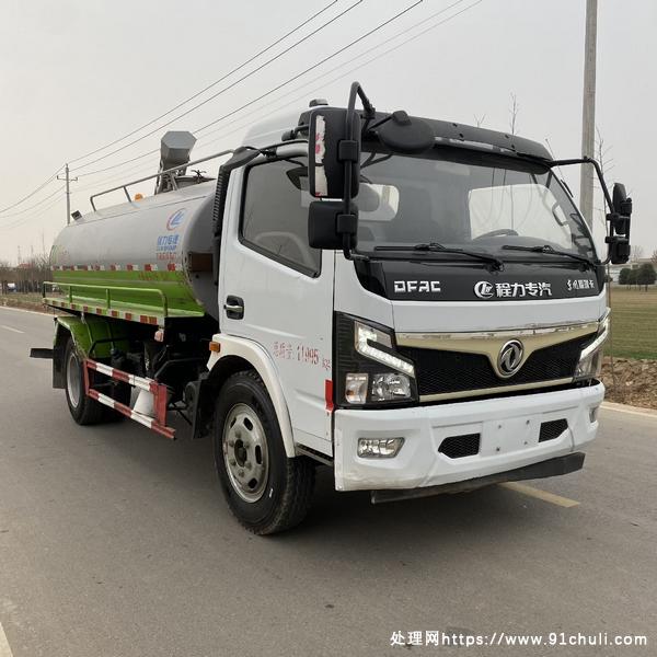 

国六东风福瑞卡10方吸粪车大功率自吸自排