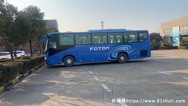 

2012福田客车国四缓速器皮座椅轮胎九新空调原漆过户均可