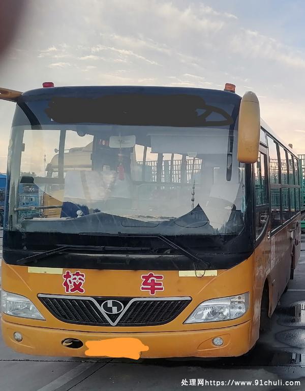 转让个人二手少林35座校车
