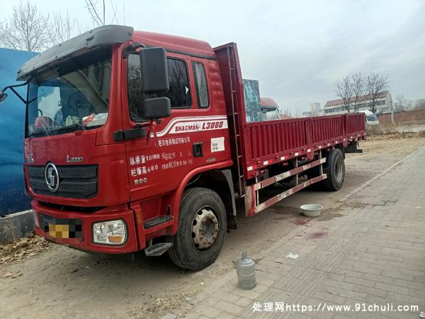 转让个人二手陕汽德龙L3000/6.8米平板车