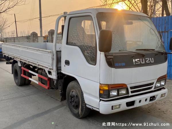 转让个人二手五十铃4.2米翻斗自卸车