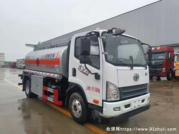 

解放国六7.85方加油车，锡柴140马力