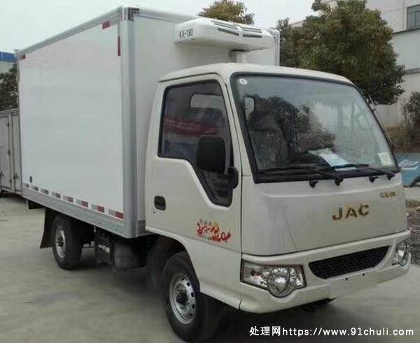 

Jvc小型冷藏车低价出售五菱发动机汽油冷藏箱靓轮胎全新