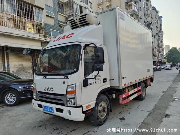 

21款江淮帅铃4.2米冷藏车冷王550冷机福州车