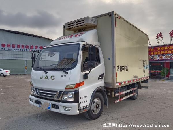 

2017江淮骏羚F类冷藏车，120马力，5.x万