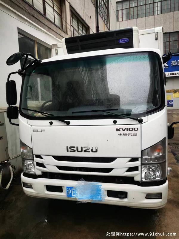 转让个人二手五十铃KV100冷藏车