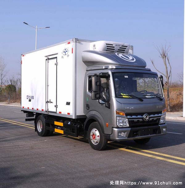 

东风多利卡D6国六版4.2米蔬菜水果冷链运输车