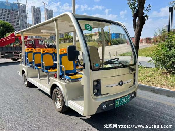 转让个人二手宇通纯电动观光车