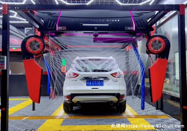 

双鱼座Plus3.0无接触洗车机高效风干高压清洗