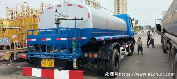 转让个人二手东风153洒水车