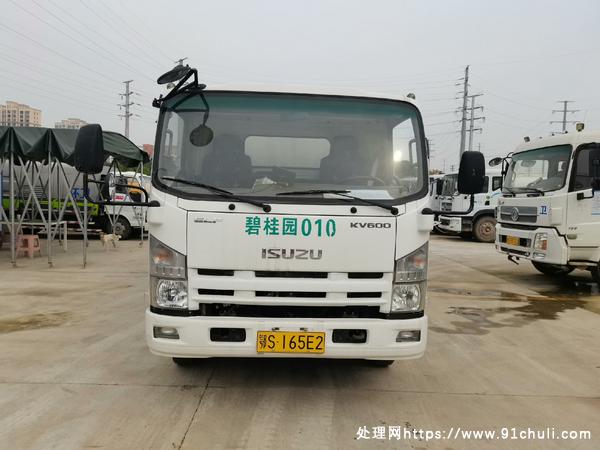 转让个人二手庆铃五十铃3815mm中置吸尘车