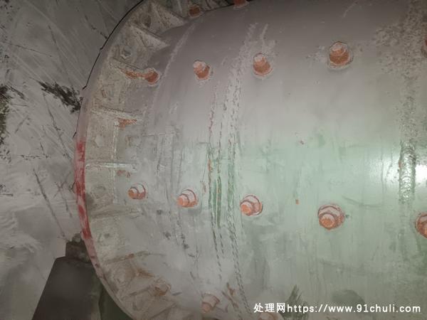 

丰源重工1.5×6米球磨机皮带传动二手正常