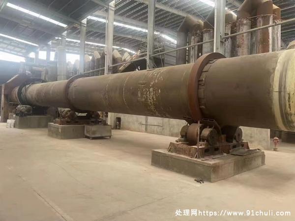 

回转窑2×31米1300度烧氧化锌九成新
