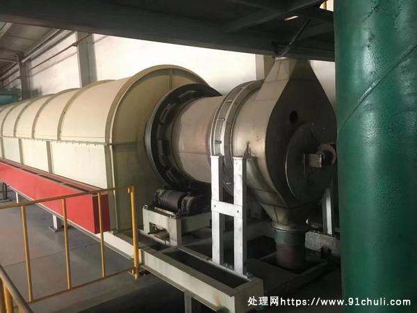 

电加热回转窑1米直径16米长九成新出售
