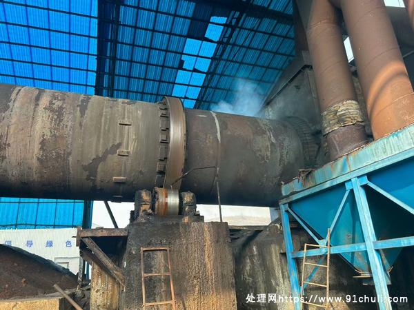 转让个人二手Φ2.5米×42米轴承回转窑