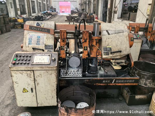 

21年奥林发高速智能数控锯床料架全接电用
