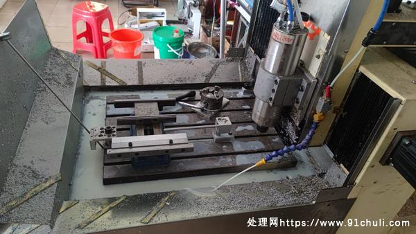 

台湾大量牌CNC雕铣机装机一年全新升级高精度大行程