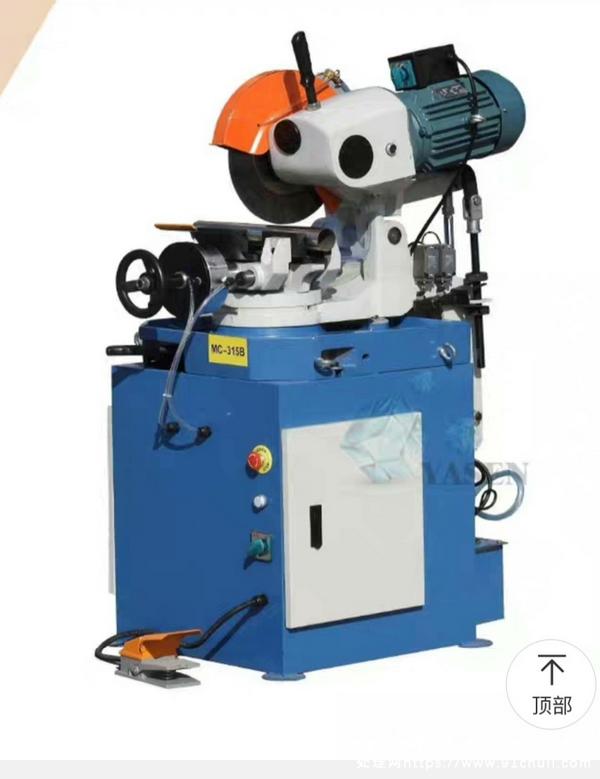 

半自动350B水冷切管机全新3kw双速改装夹具