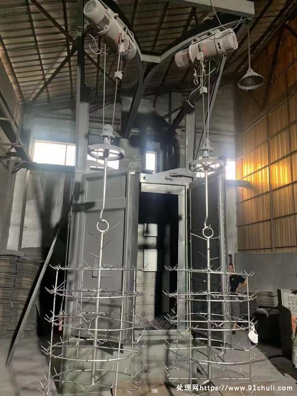 

3720双吊钩抛丸机1.7x2.3米门佛山提货