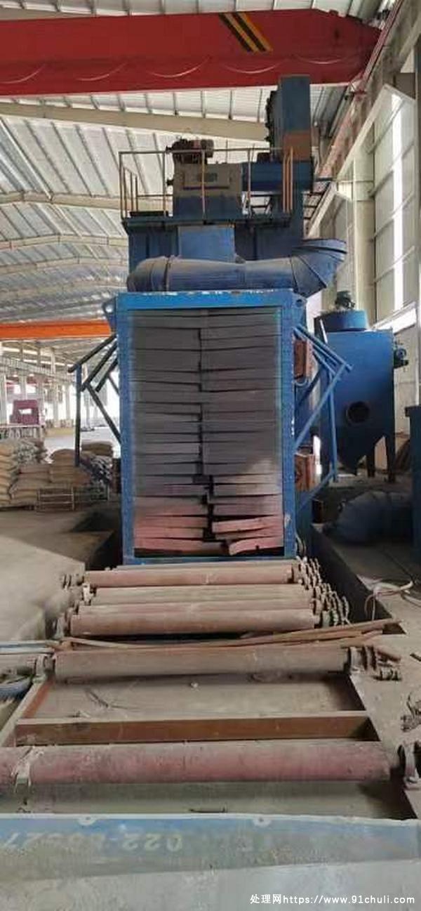 

Q1220抛丸机 1.2×2米 8×11kw 成色好