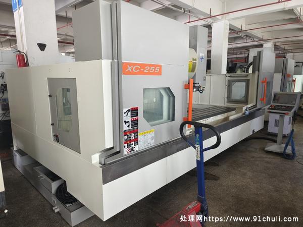 

九成新2.5米型材加工中心两用机发那科系统