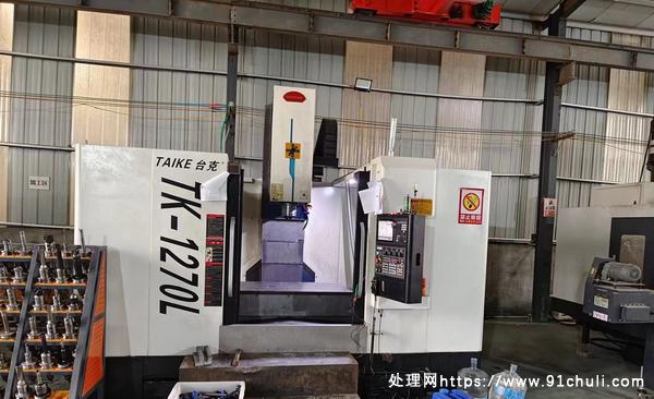 

台克1270加工中心三菱M80二线一硬转速8000