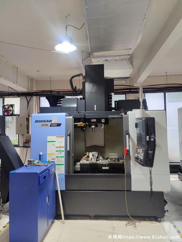 

斗山DNM4505加工中心，12000转BT40主轴