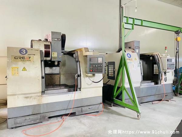

宁波其瑞达850加工中心发那科MD系统原版原漆少用实惠