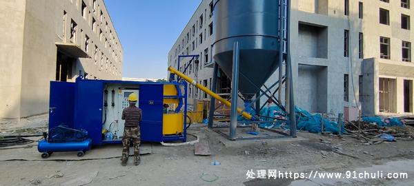 

KT-80s水泥发泡机，高效远距离！